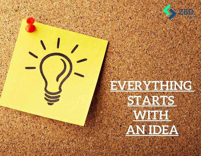 EVERYTHING STARTS WITH AN IDEA